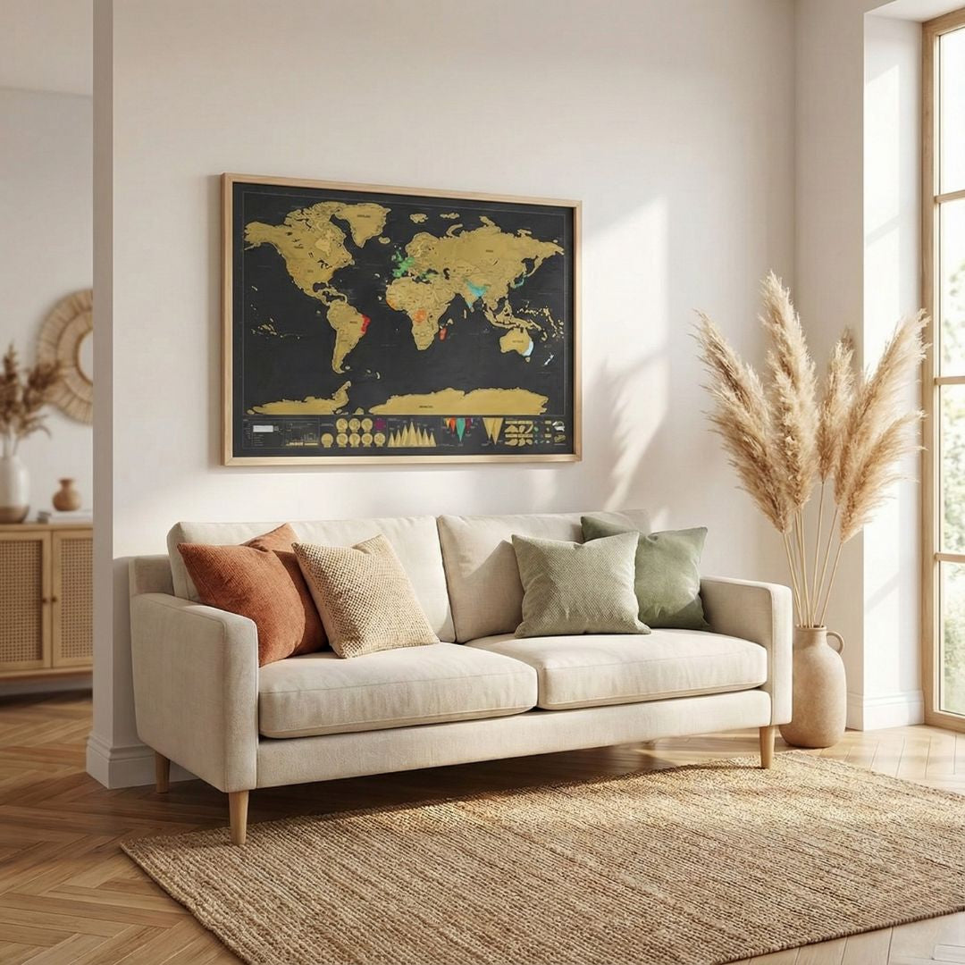 Mondo™ – La Carte du Monde à Gratter