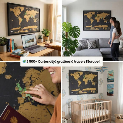 Mondo™ – La Carte du Monde à Gratter