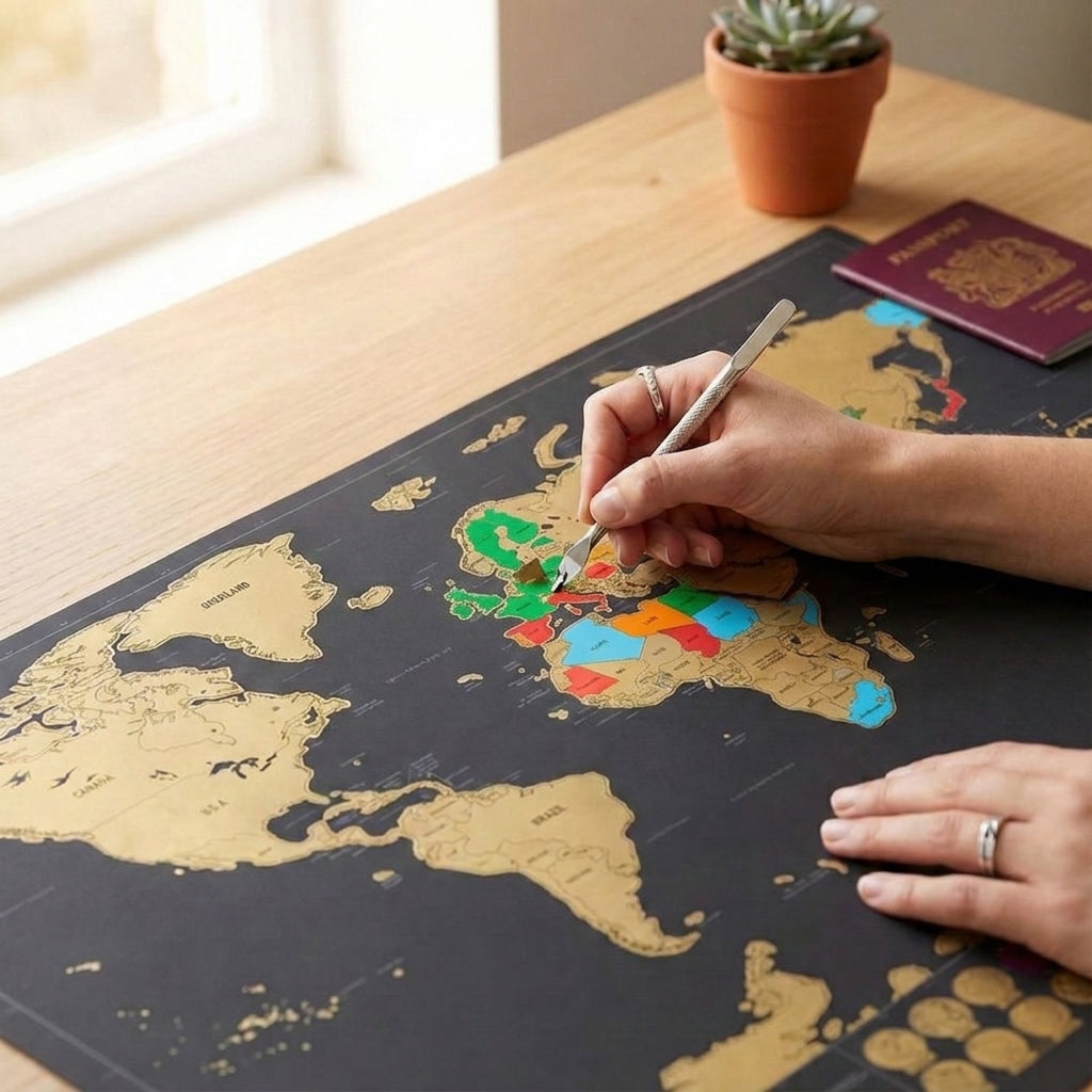 Mondo™ – La Carte du Monde à Gratter