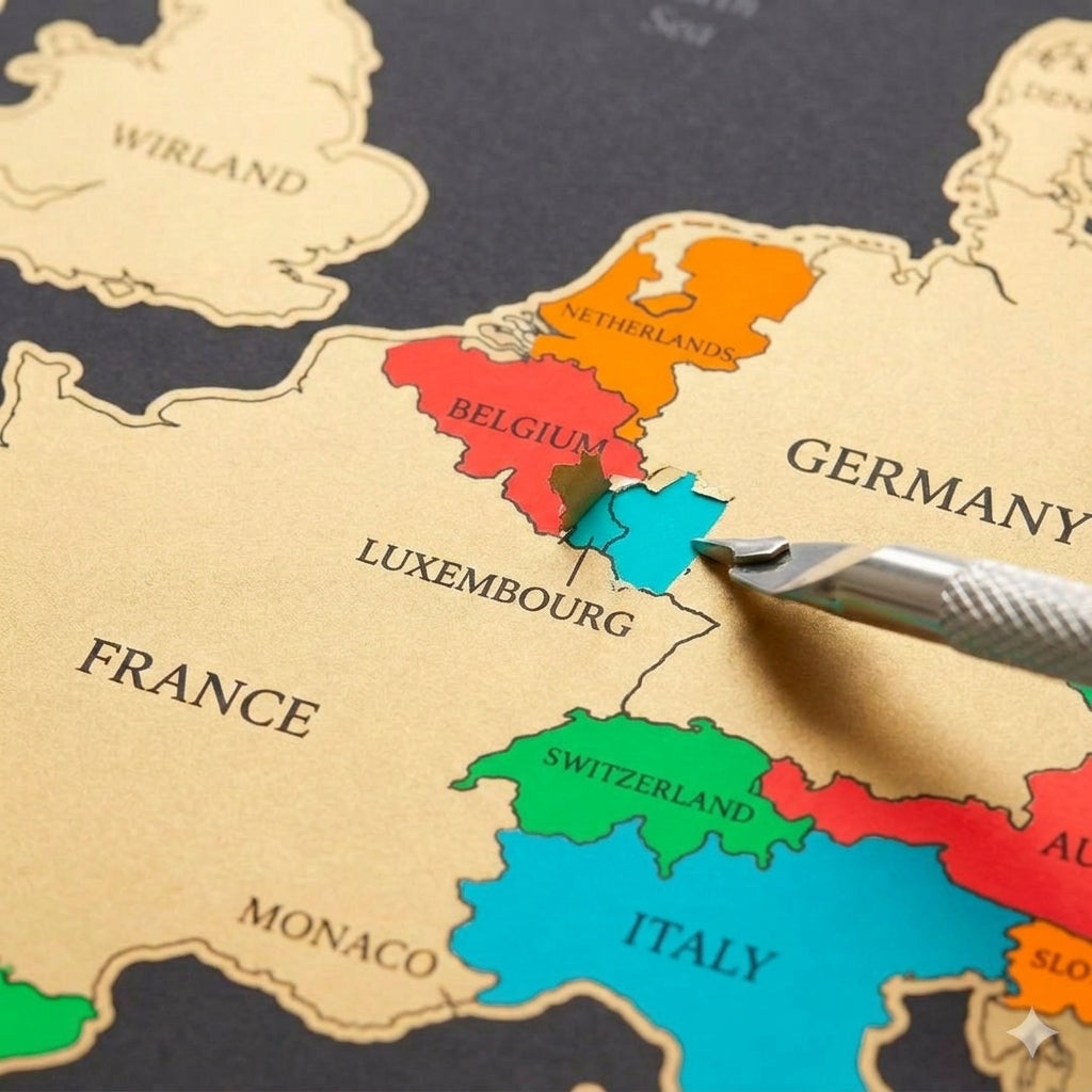 Mondo™ – La Carte du Monde à Gratter